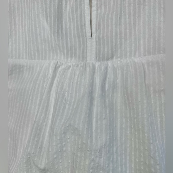 J. Crew Factory White Petite Lightweight Cotton Top - Picture 8 of 12